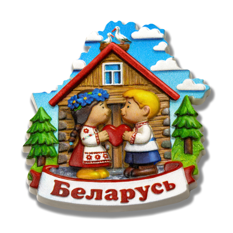 Сувенирный магнит SMV102 "Беларусь"