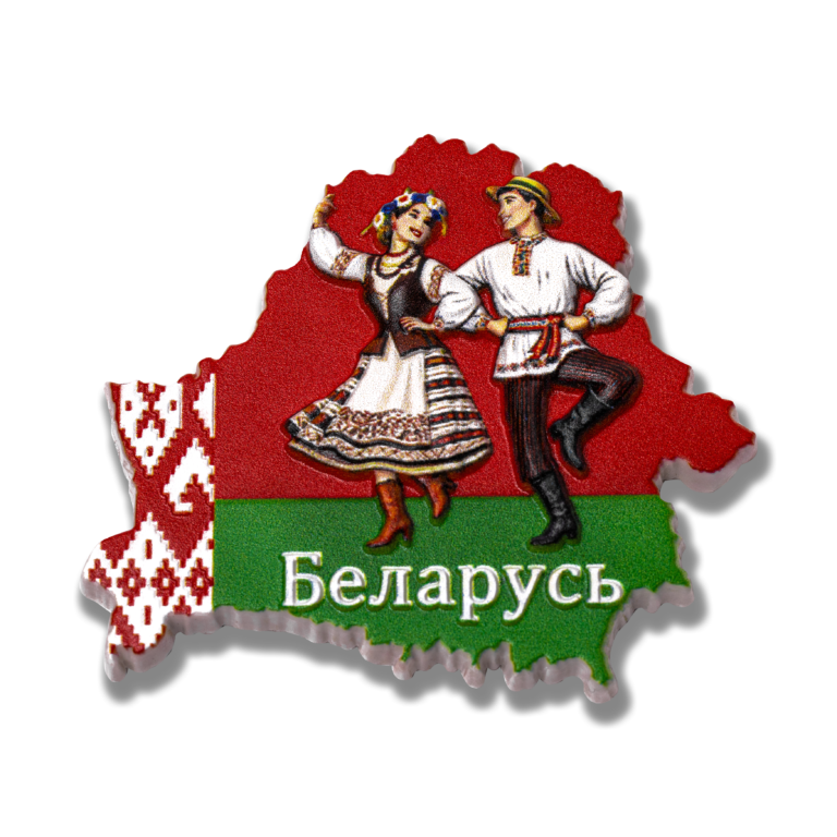 Сувенирный магнит SMV107 "Беларусь"
